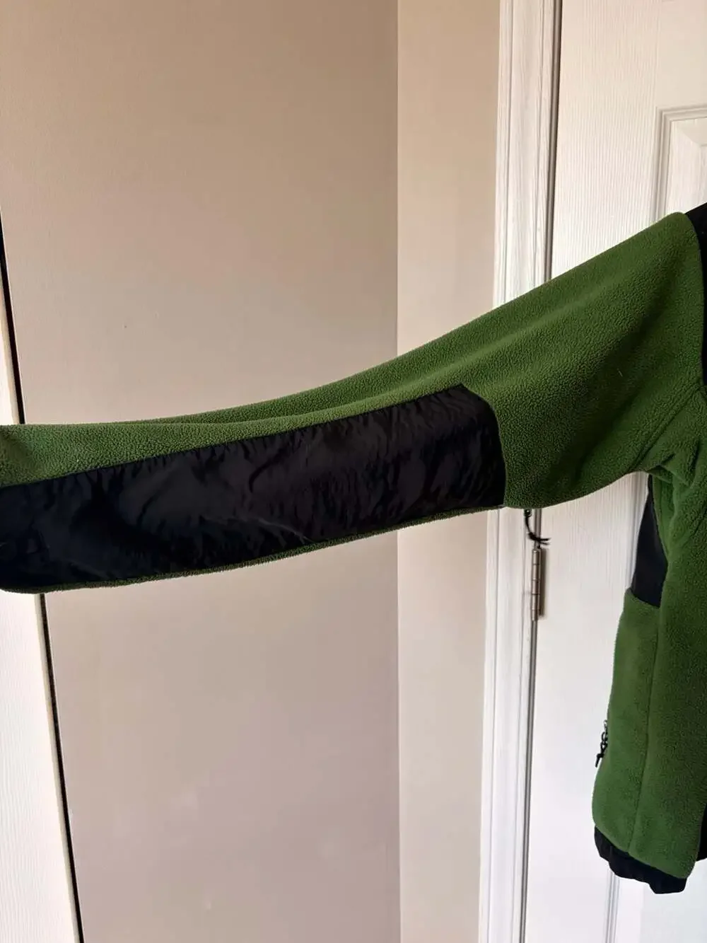 The North Face Denali Fleece Jacket - Men's Medium - Green/Black - Vintage